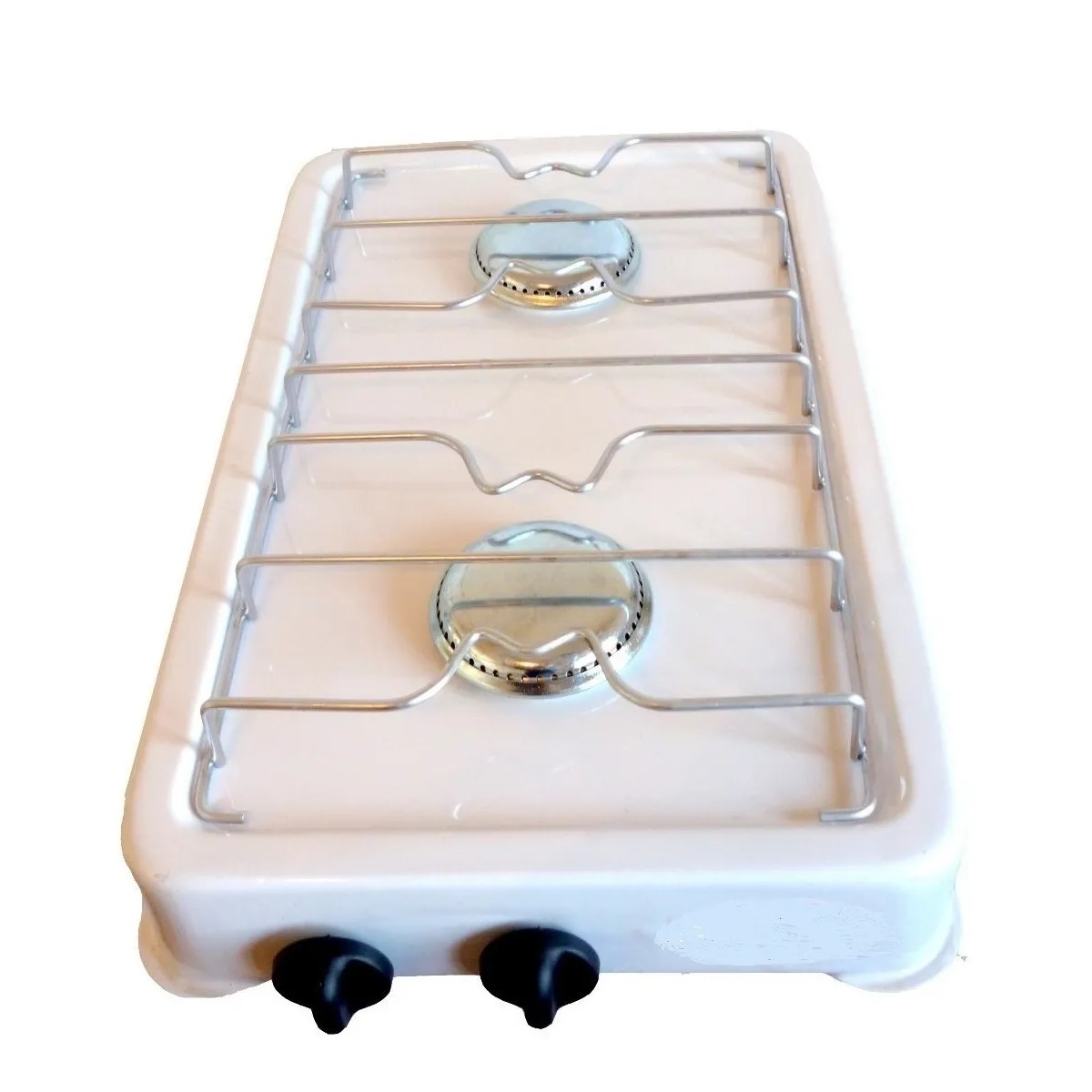 Anafe Doble Frontal Epoxi Blanco (2306ge)-(2307gn) Brogas | Brogas