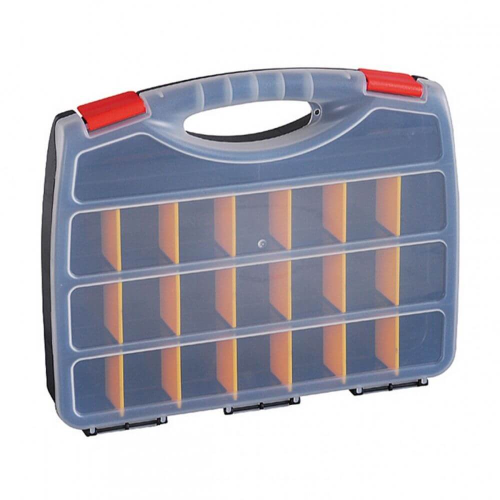 Organizador Plastico Horizontal 21 Divisiones Removible Con Manija Tipo  Valija | Sao Leopoldo