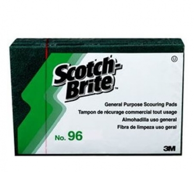 Fibra 3M 38593 Cod.96 Verde Pano 160X220Mm. Paquete X 3 Unid