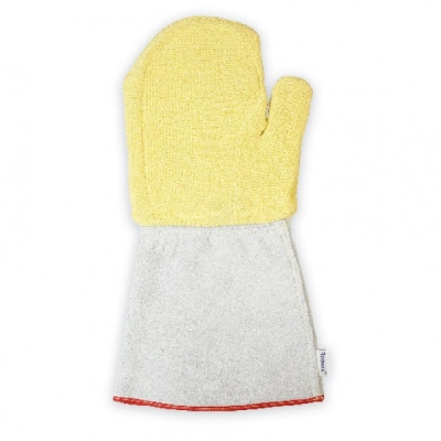 Par De Manopla Terry Kevlar Con Forro De Lana Y Puno De Cuero Gamisol 118 Iram