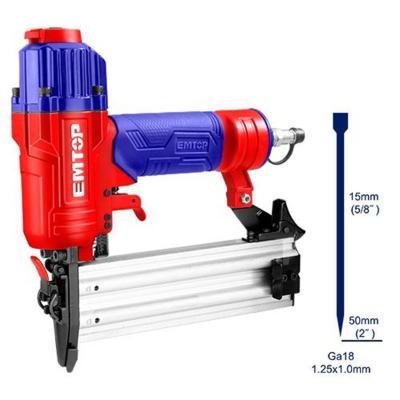Clavadora Neumatica Clavo Ga18 De 15-50Mm Emtop Ecbn155001
