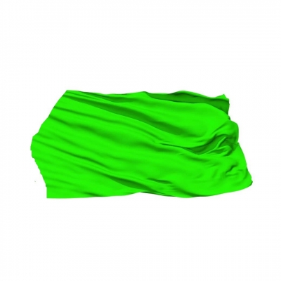 Bandera Tipo Panuelo Verde De 20 X 20