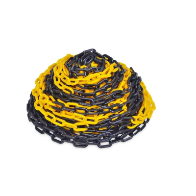 Cadena Plástica Negra Y Amarilla X 25 Mt Kushiro
