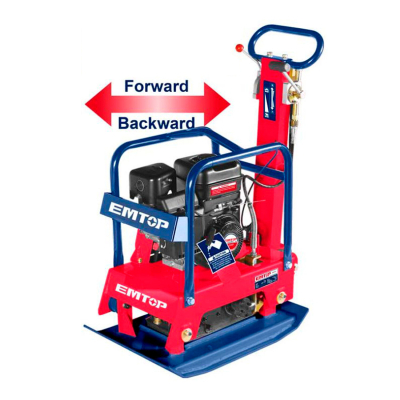 Compactadora De Placa Reversible Explosion Nafta 9Hp 160Kg Emtop Epct091612