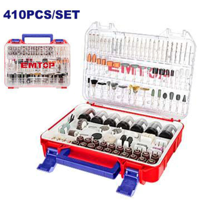 Set De Accesorios 410 Pz Para Minitorno Emtop Eamd41001