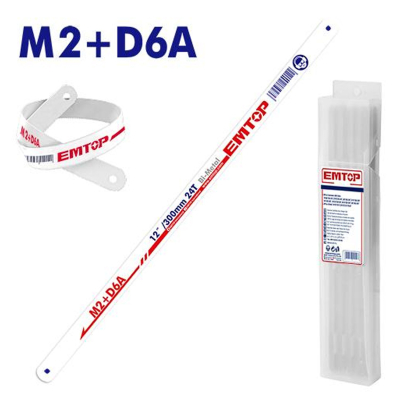 Hoja De Sierra 12 Pulg Ar Bimetalico 24 Dtes Emtop Ehfb2403