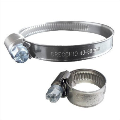 Abrazadera Inoxidable 9Mm 80-100 Crecchio 7223