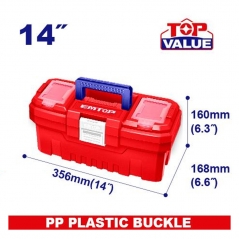 Caja Plastica 14 356x168x160 C/bandeja Max 10kg Emtop Epbx1401