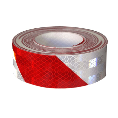 Cinta Reflectiva Vehicular Homologada 3M Arg983-10 Roja Y Blanca 7,5Cm X Metro