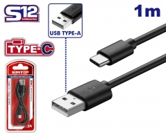 Cable Para Cargador Usb-c Carga Max 3ah Emtop Eucc01