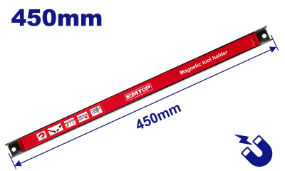Portaherramientas Magnetico 455Mm Emtop Emhh3618