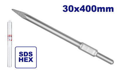 Punta Enc Hexag 30Mm X 400Mm Emtop Echs034002