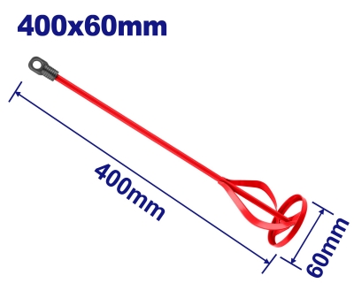 Mezclador Hex 8Mm Diam 60Mm X 400Mm Tv Emtop Emxe2306