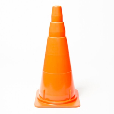 Cono 50Cm Flexible Con Base Caucho 700Grs