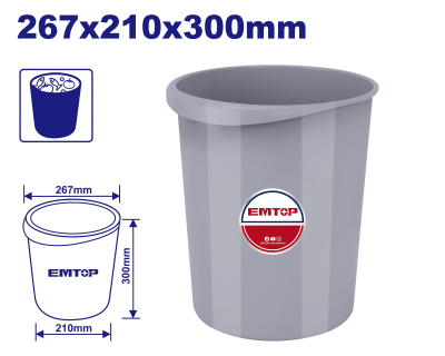 Cesto Para Residuos 267X210X300 Top Value Emtop Emlj1330