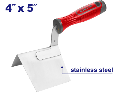 Llana Esquinera Exterior Ac Inox 4 X5 Pulg Top Value Emtop Empe6301