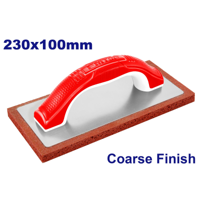 Fratacho De Goma 15Mm  230X100Mm Limpieza De Hormigon Top Value Eemtop Ergf23101