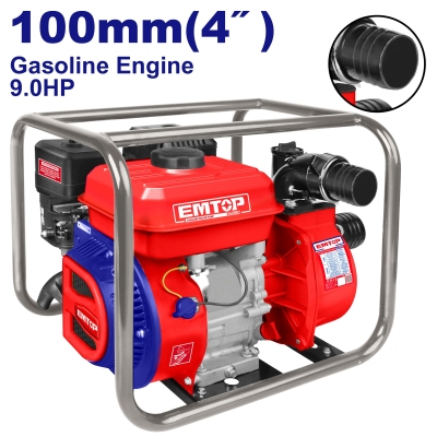 Motobomba 9Hp 100Mm 1500L/M Super Emtop Egwp10012