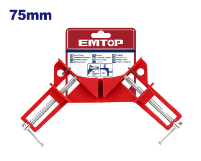 Escuadra Prensa 75Mm A 90° Aluminio Alloy Emtop Emacc353