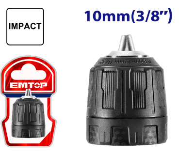 Mandril Autoajustable Apto Impacto 0,8-10Mm Para Ecidl12620 Emtop Ekcy1018