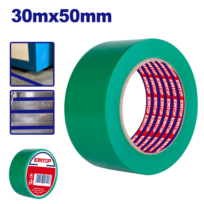 Cinta Demarcacion Multiuso 50Mm X 30Mt Verde Emtop Empn4H40