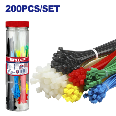 Precintos Surtidos Nylon 66 200 Pzs Top Value Emtop Emte85521