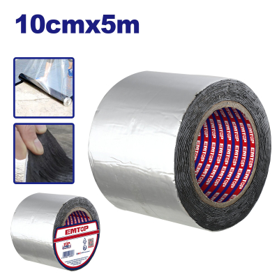 Rollo Membrana Con Aluminio 10Cm X 5Mt Emtop Emvf2110