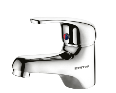 Griferia Lavatorio C.conexion Bronce C.ceramico 35Mm Emtop Emzd1501