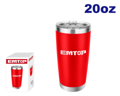Vaso Termico Ac.inox 600Cc Doble Cierre Top Value Emtop Embw2501