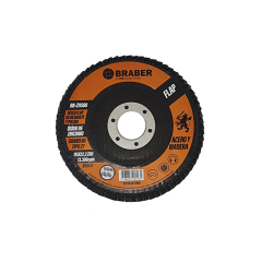Disco Flap Zirconio 115Mm Gr.40 Braber Z11540