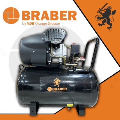 Compresor 3Hp 100Lts Braber Comp100(*)