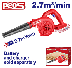 Soplador 20V 18000 Rpm Emtop Elab20028