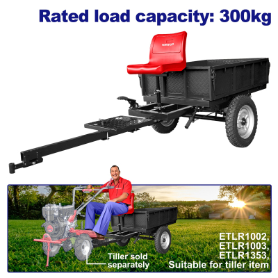 Tráiler Carreta 300Kg Emtop Etdr7A30