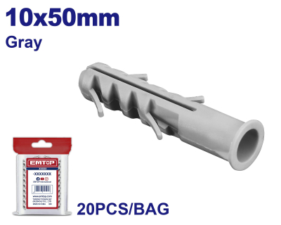 Tarugo Pe 10X50Mm Min 20Unid Emtop Emxts941