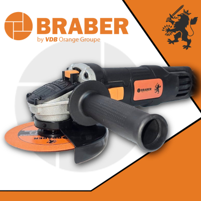 Amoladora Angular 115Mm 900W Vvar. Braber Aa900Vv