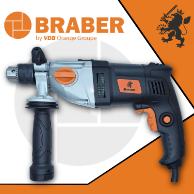 Taladro Percutor 1150W 13Mm Vel.var. Braber Tp131150