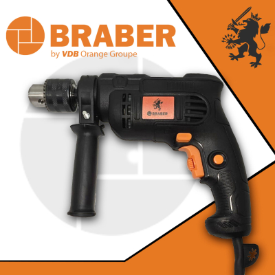 Taladro Percutor 700W 13Mm Braber Tp1370