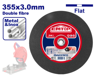 Disco Corte 355X3X25Mm Emtop Eacd303558