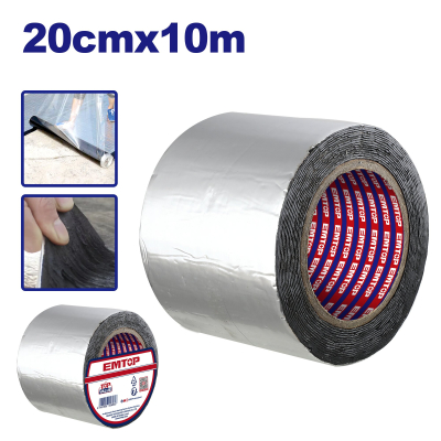 Rollo Membrana Con Aluminio 20Cm X 10M Emtop Emvf2120