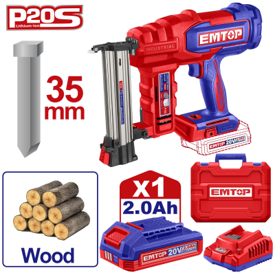 Clavadora 20V F15~F35 Bateria Y Carg Emtop Elbnli2008-4