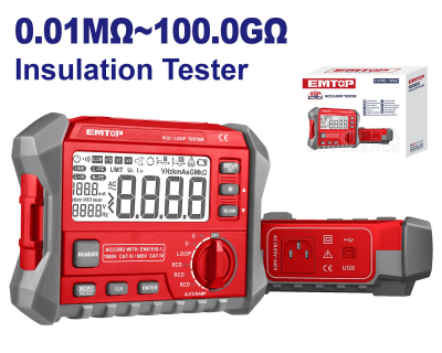Tester Rcd/Loop Emtop Emdm9506(*)
