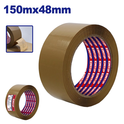 Rollo Cinta Embalar Marron 48Mm X 150Mt Top Value Emtop Empn1H61