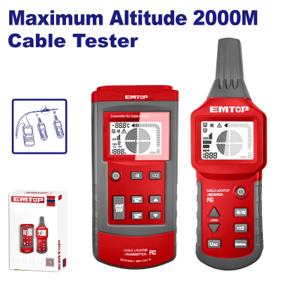 Rastreador Trackeador De Cable 2000M Emtop Emtp9504(*)
