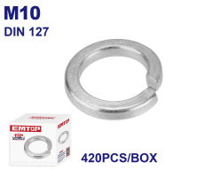 Arandela Grower M10 Din127 X 420Uni Emtop Emvwa514