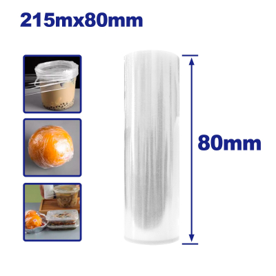Rollo Film Strech Incoloro 80Mmx215Mt Emtop Emxr2301