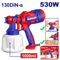Pistola De Pintar 220V 530W 130Din Emtop Esgn4506(*)