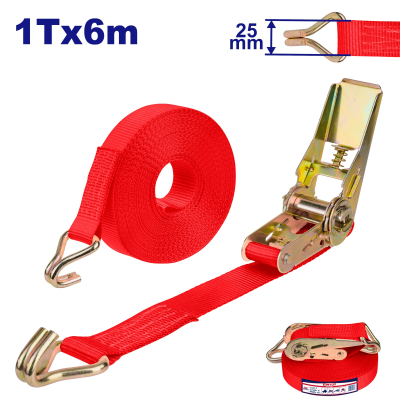 Crique Completo 6Mx25Mm 1Tn Gancho J Emtop Emrt13106