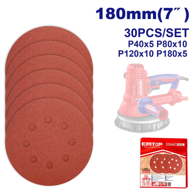 Disco De Lijado 180Mm X 30 Unid Surt Emtop Ekrs180030