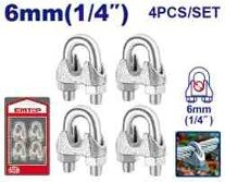 Prensacable 6Mm 1/4 Pulg  Set X 4Uni Emtop Emwrc2K06