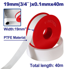 Rollo Cinta Pfte Alta Densidad 0,1Mm 3/4 X 40 Mts Emtop Emxp1340